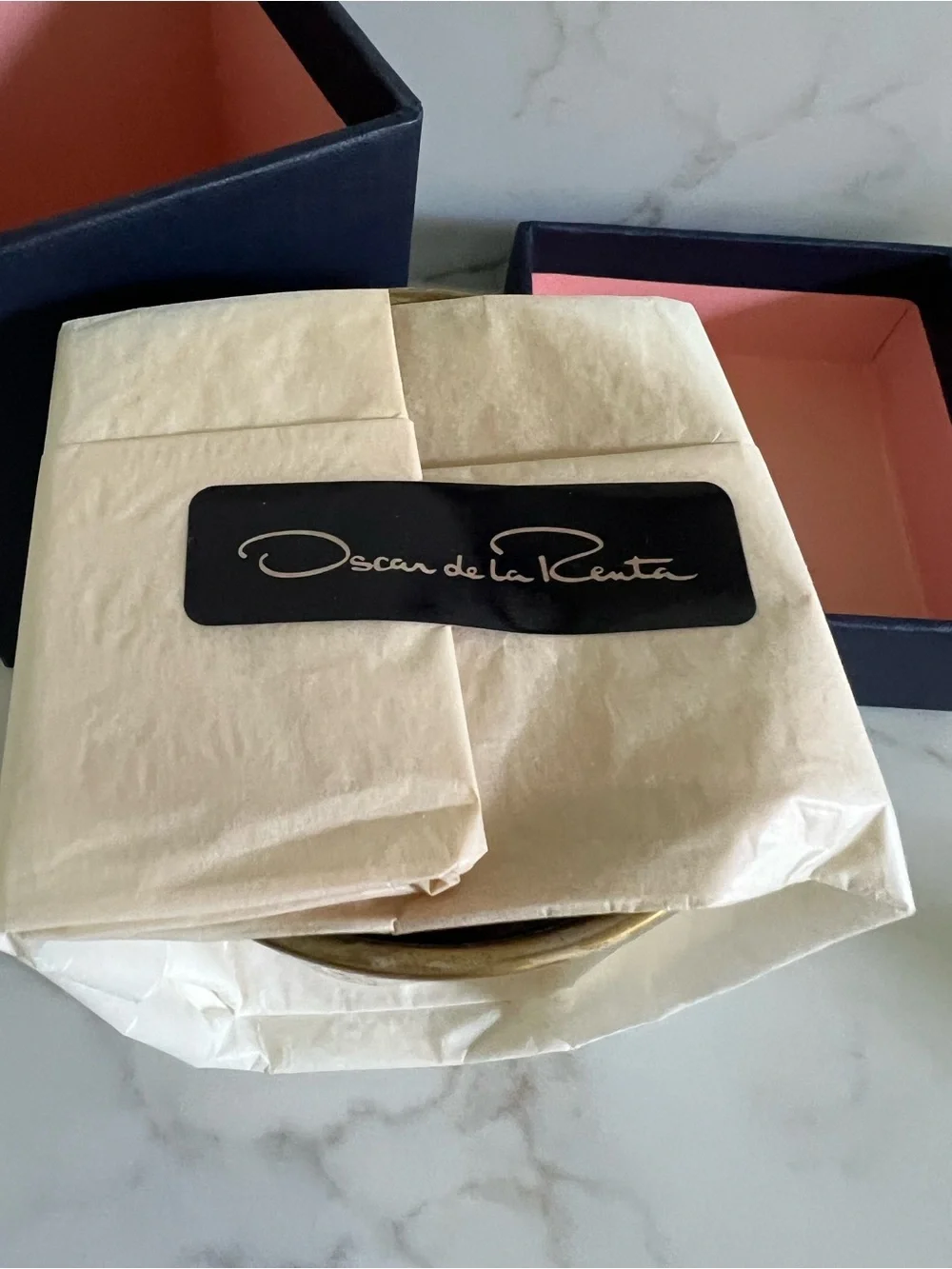 NIB Oscar de la Renta Orange Clove Holiday Candle - 10.5oz